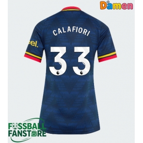 Arsenal Riccardo Calafiori #33 Replik Auswärtstrikot Damen 2026-27 Kurzarm